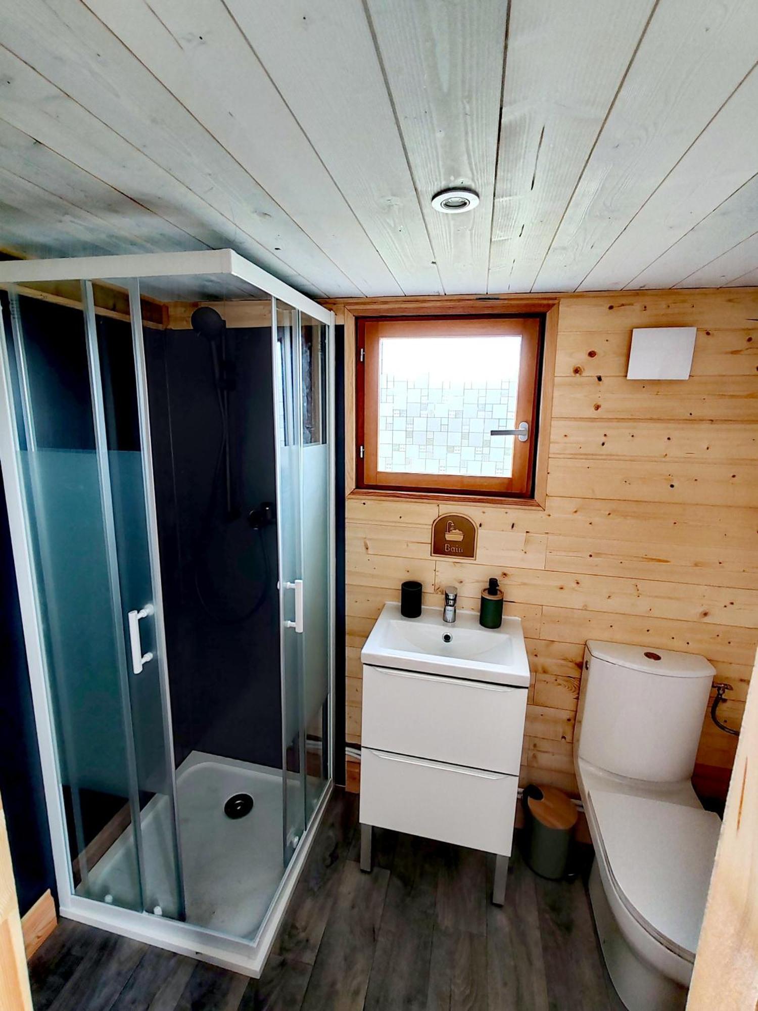 Villa Tiny House Des Bougnats Teilhede Esterno foto