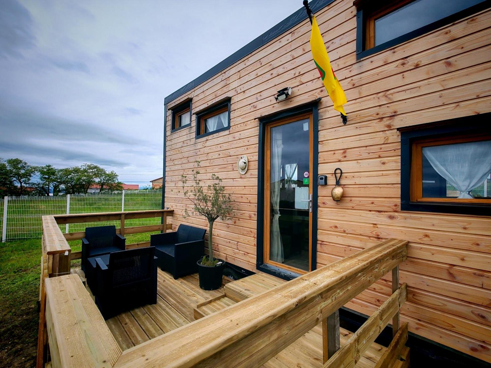 Villa Tiny House Des Bougnats Teilhede Esterno foto