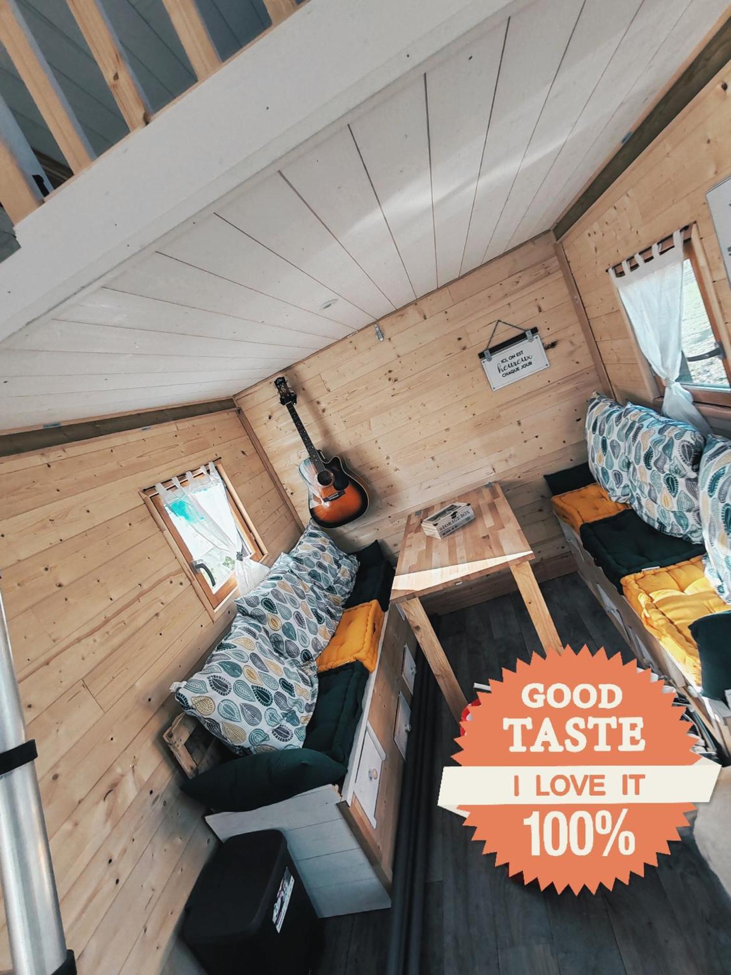 Villa Tiny House Des Bougnats Teilhede Esterno foto
