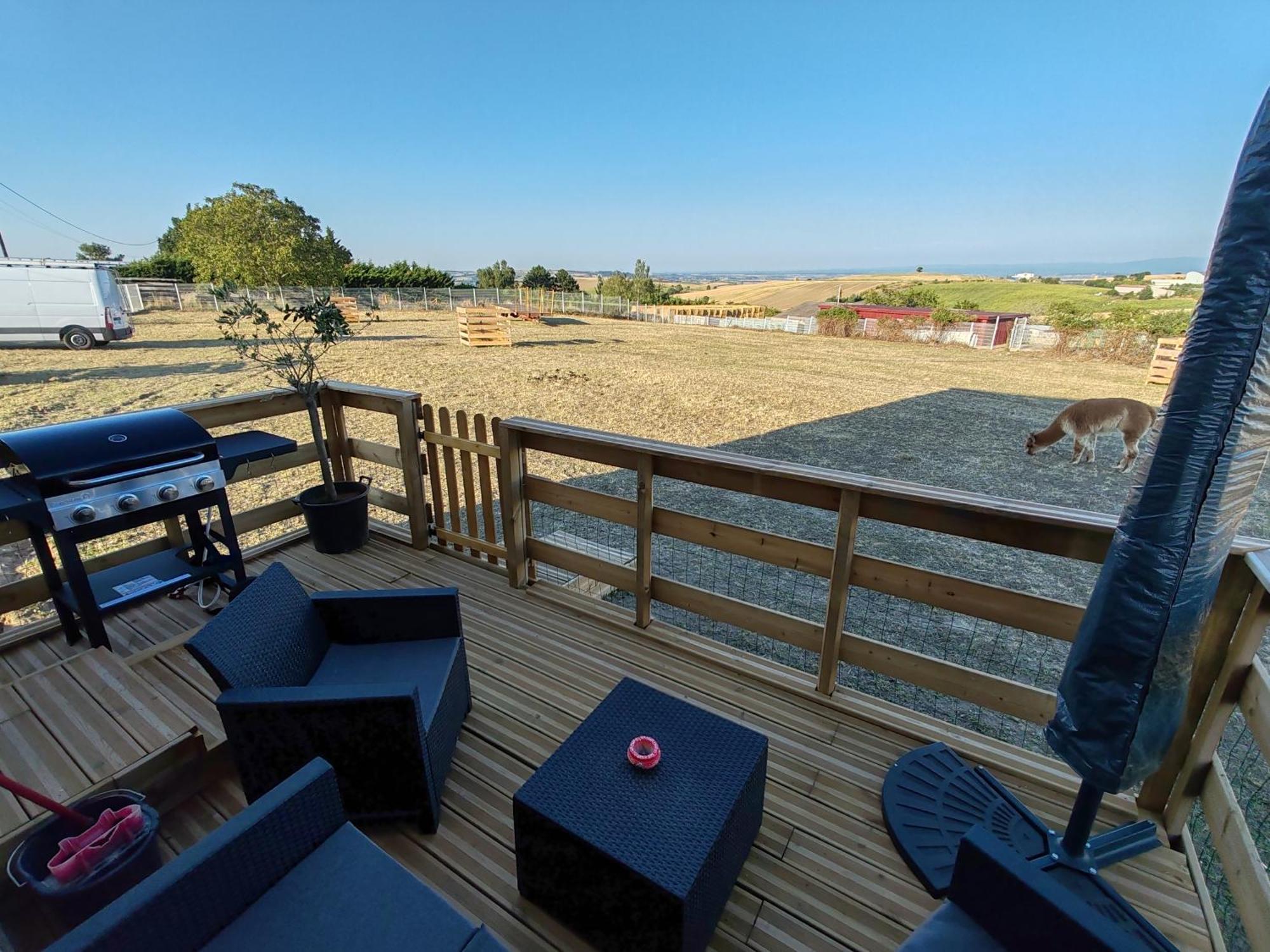 Villa Tiny House Des Bougnats Teilhede Esterno foto